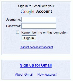 how to set up a new password for my gmail account